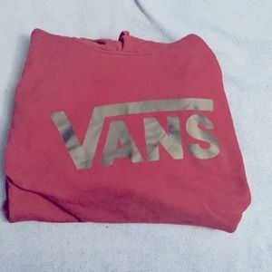 Vans sweater, dark red/wine red, XL, Men